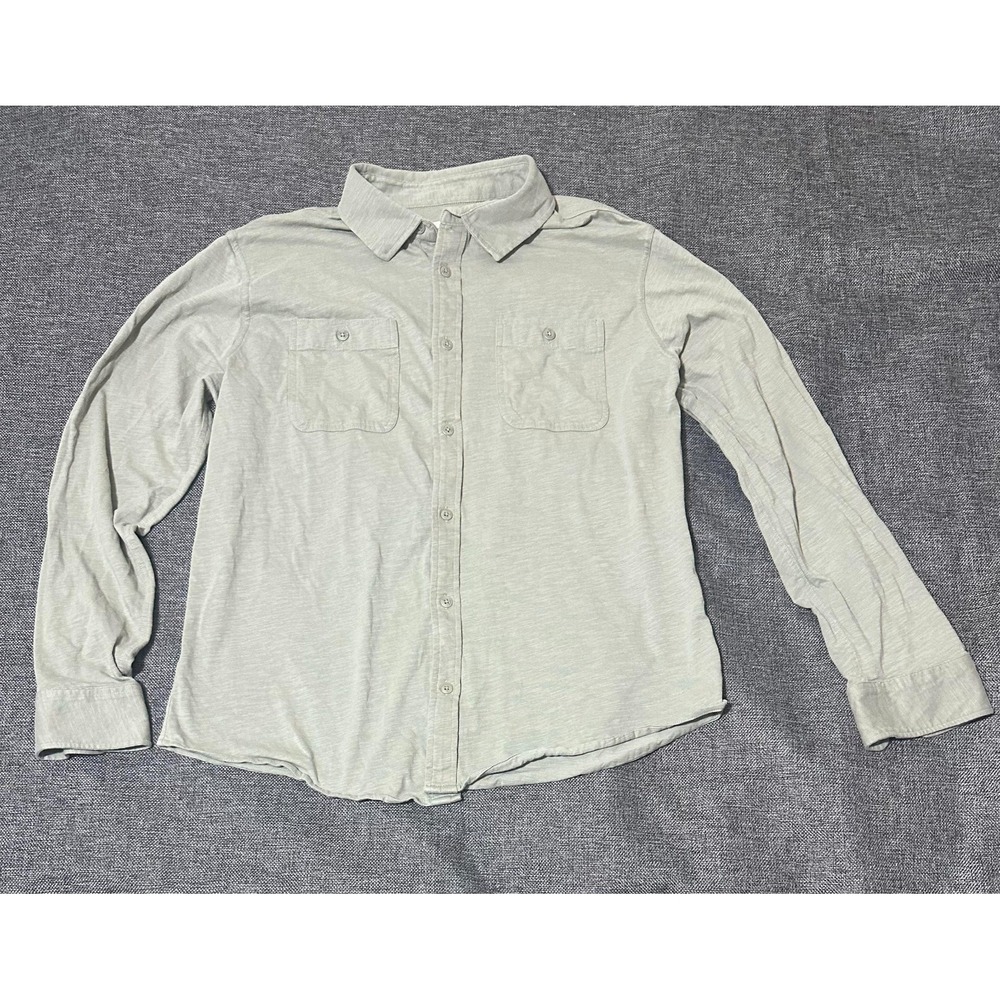 32 Degrees Cool Men's Size XL Solid‎ Light Green Long Sleeve Shirt